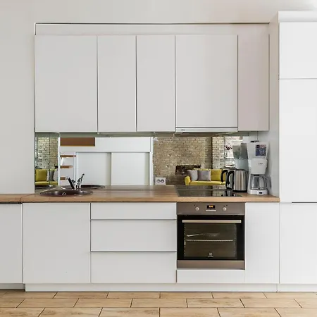 Cozy Studio Apartment Central VNO Esterno foto